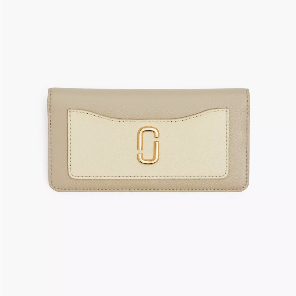 NWT Marc Jacobs Utility Snapshot Long Wallet, Khaki Multi